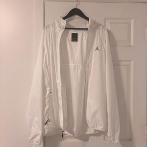 Mens Air Jordan raincoat.